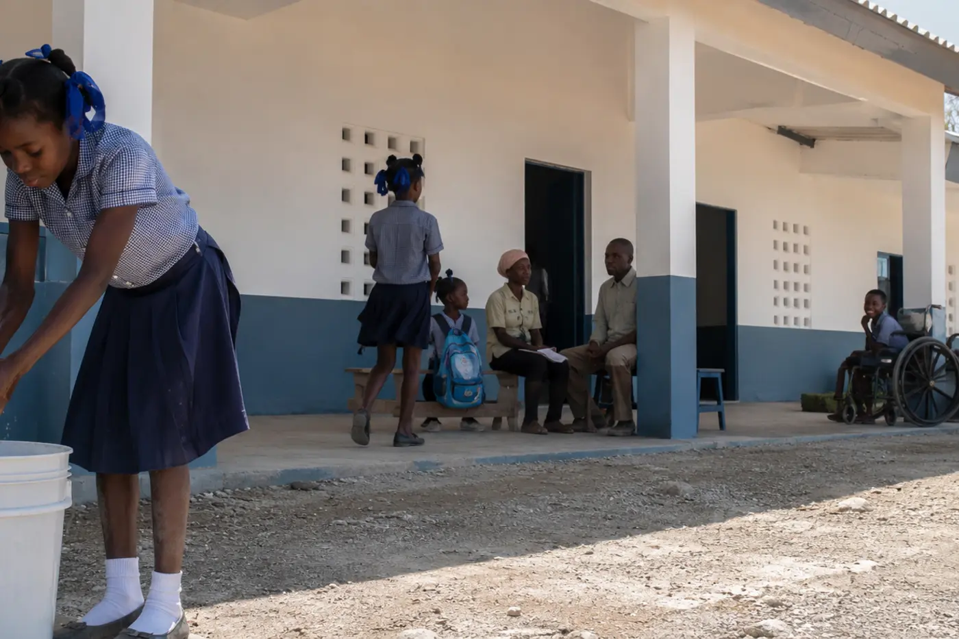 Resultat concret d'un soutien communautaire rendu possible par des actions solidaires en Haiti